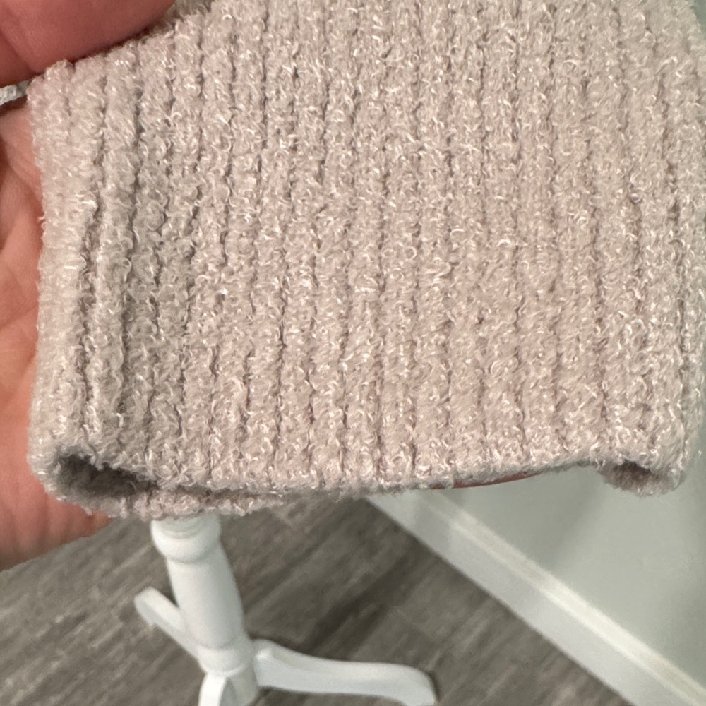 Barefoot Dreams Open-Front Cardigan - Light Blush - Picture 4 of 5